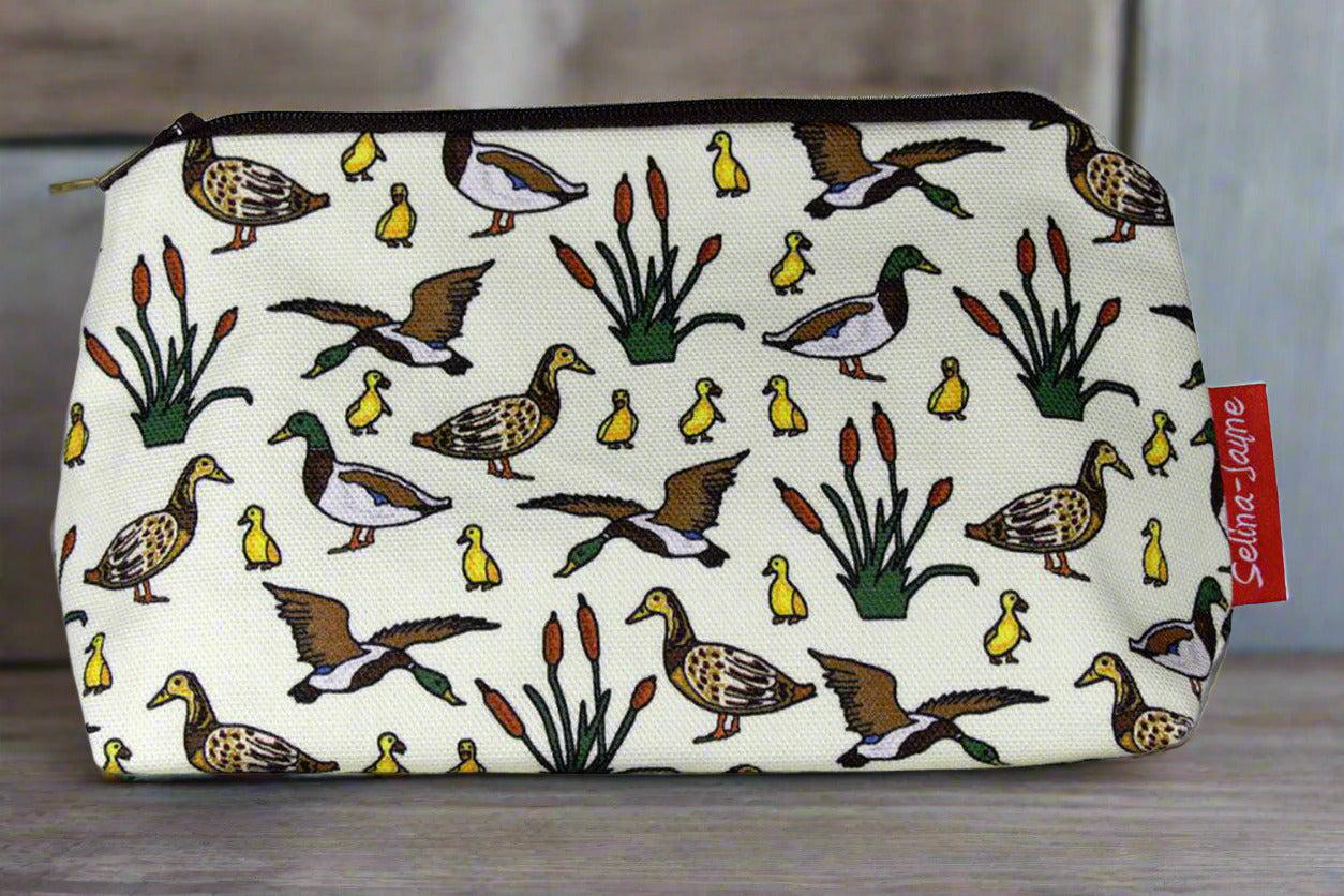 Ducks Makeup Bag by Selina-Jayne