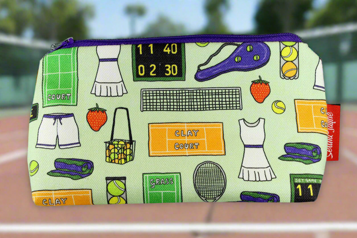 Tennis Makeup Bag by Selina-Jayne