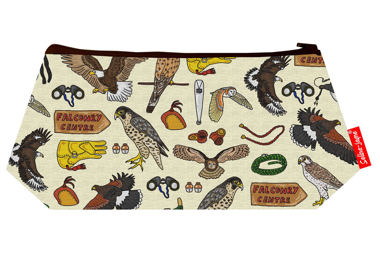 Falconry Makeup Bag by Selina-Jayne