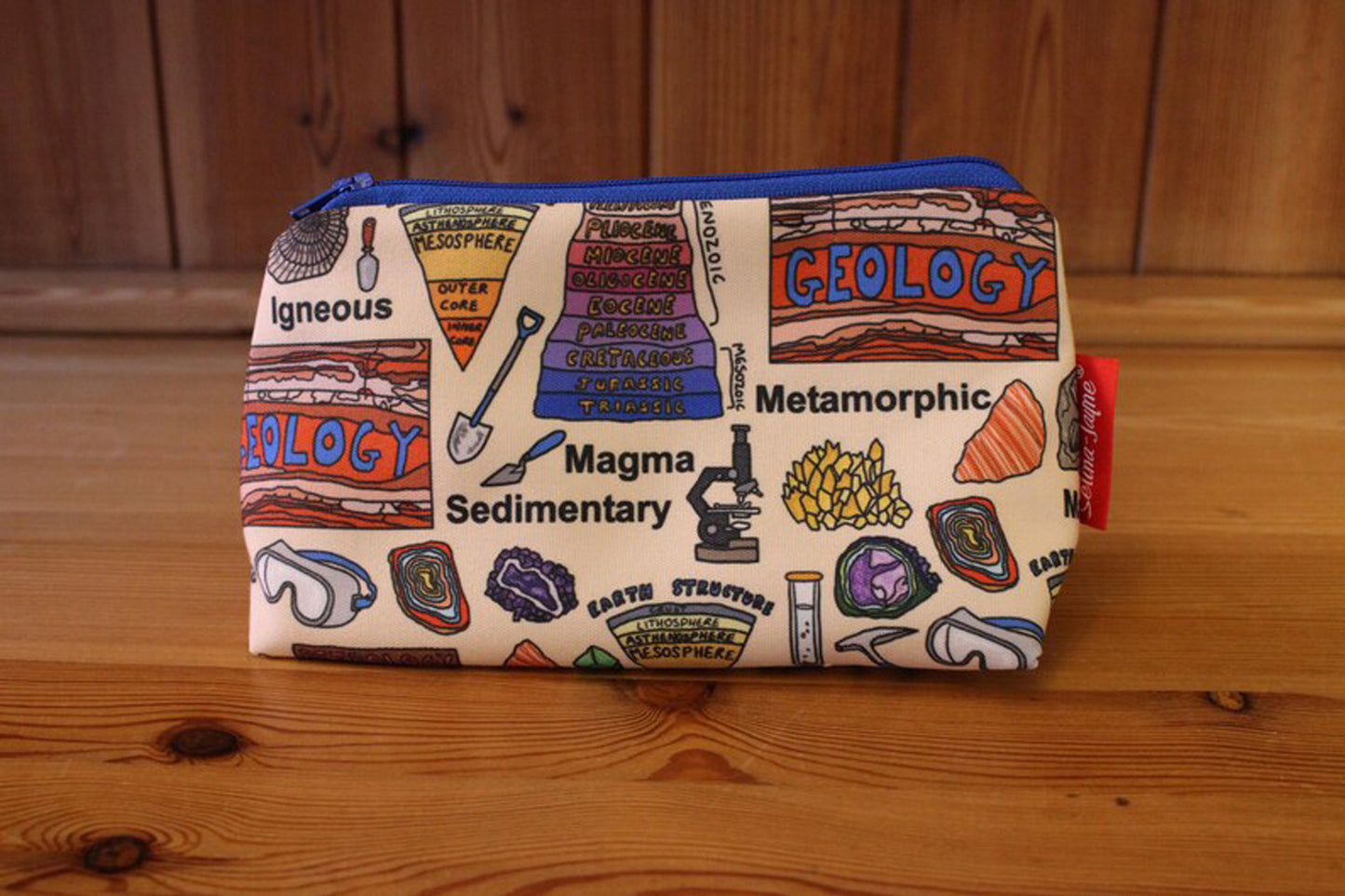 Geology Makeup Bag by Selina-Jayne
