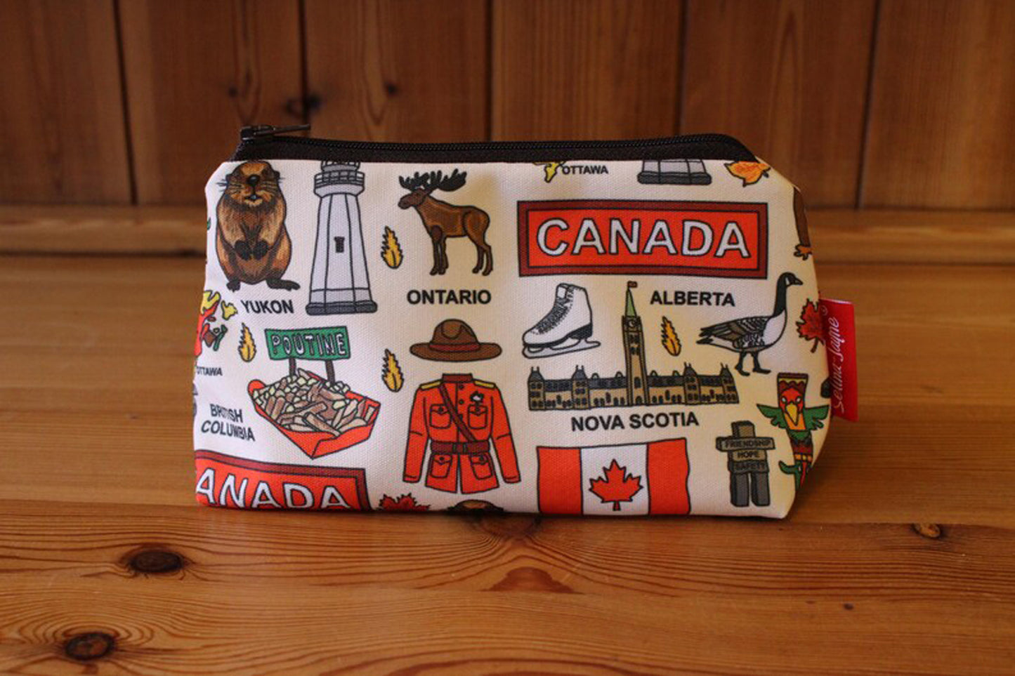 Canada Makeup Bag by Selina-Jayne
