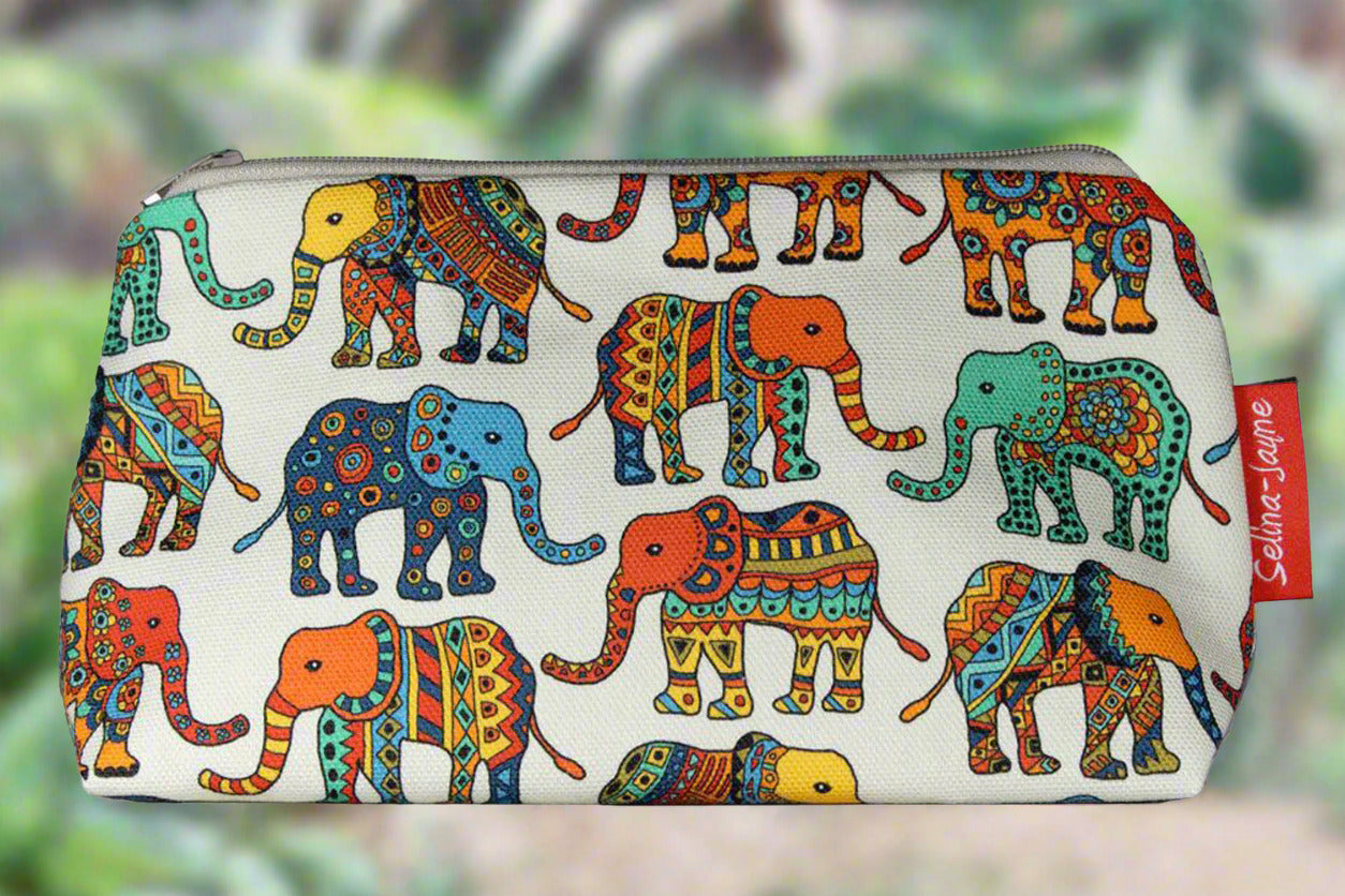Elephant Makeup Bag by Selina-Jayne