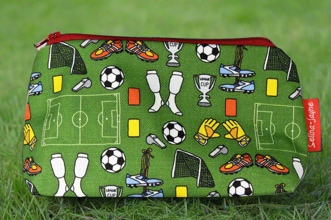 Football Makeup Bag