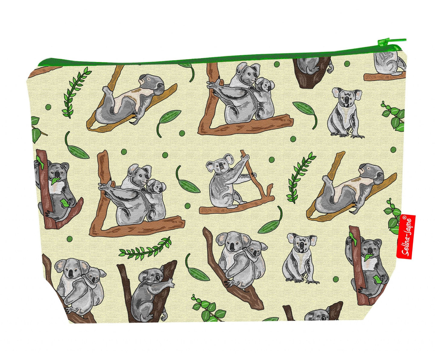 Premium 29cm Australian animal wash bag perfect for koala lovers