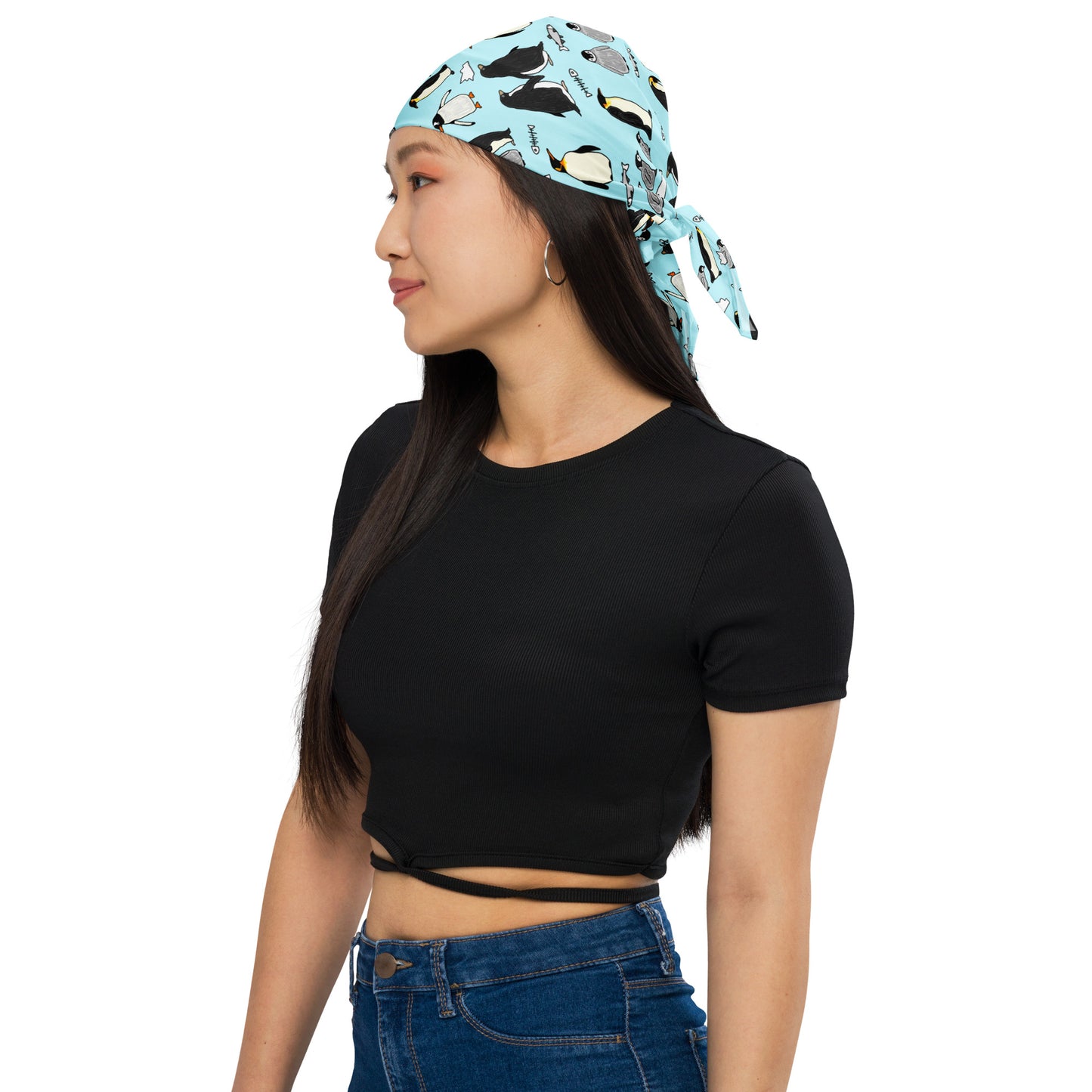 Penguins All-over Print Bandana by Selina-Jayne