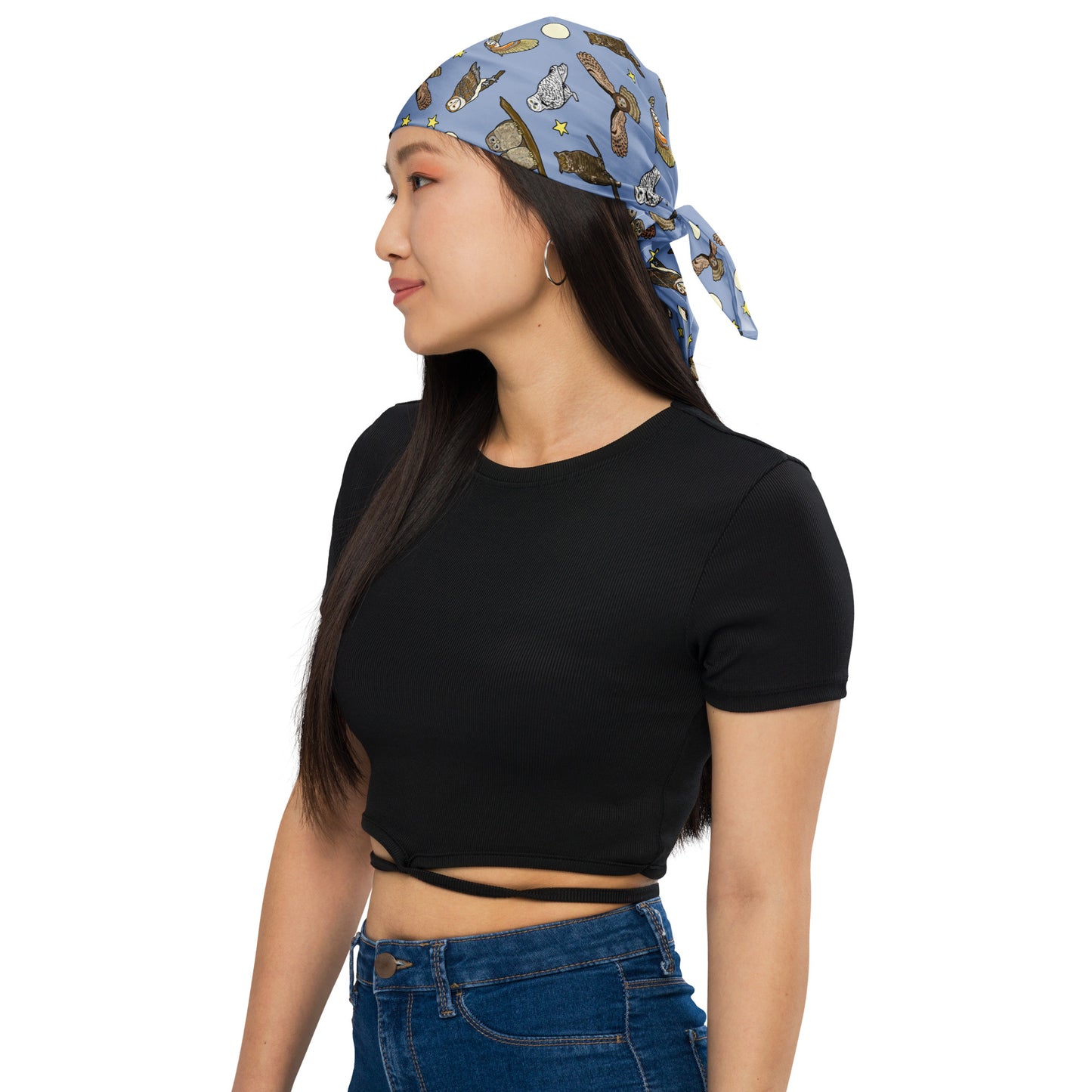 Owls All-over Print Bandana by Selina-Jayne