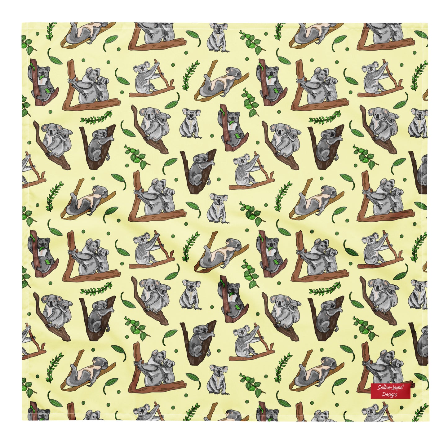 Koala Bear All-over Print Bandana by Selina-Jayne