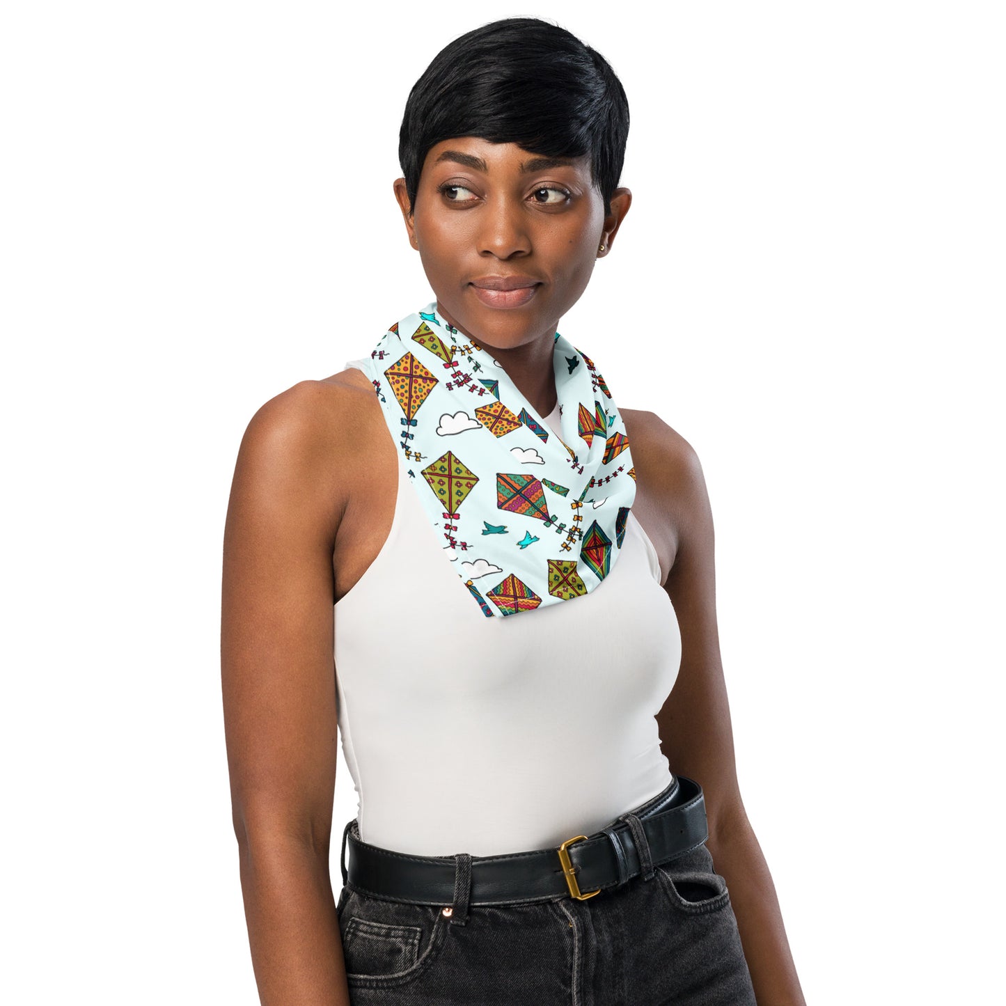 Kites All-over Print Bandana by Selina-Jayne