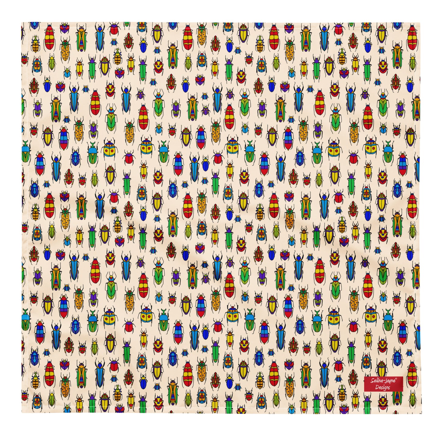 Insects All-over Print Bandana by Selina-Jayne