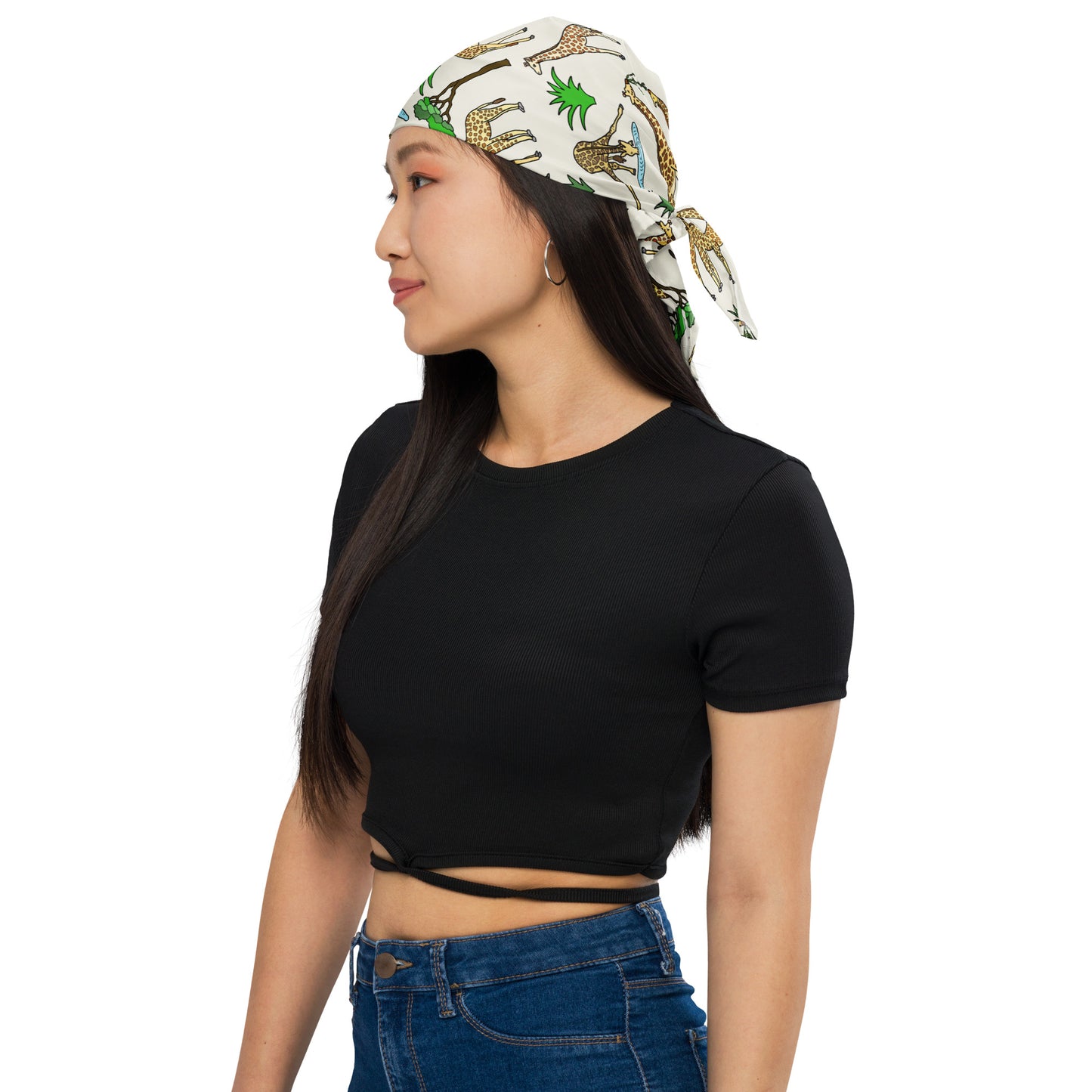 Giraffe All-over Print Bandana by Selina-Jayne