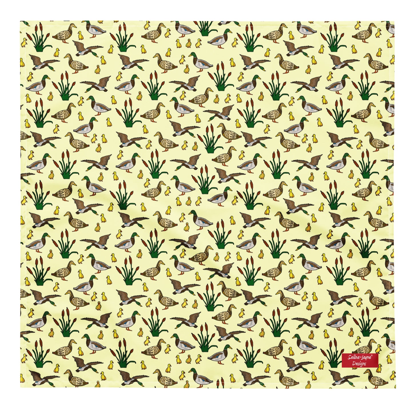 Ducks All-over Print Bandana by Selina-Jayne