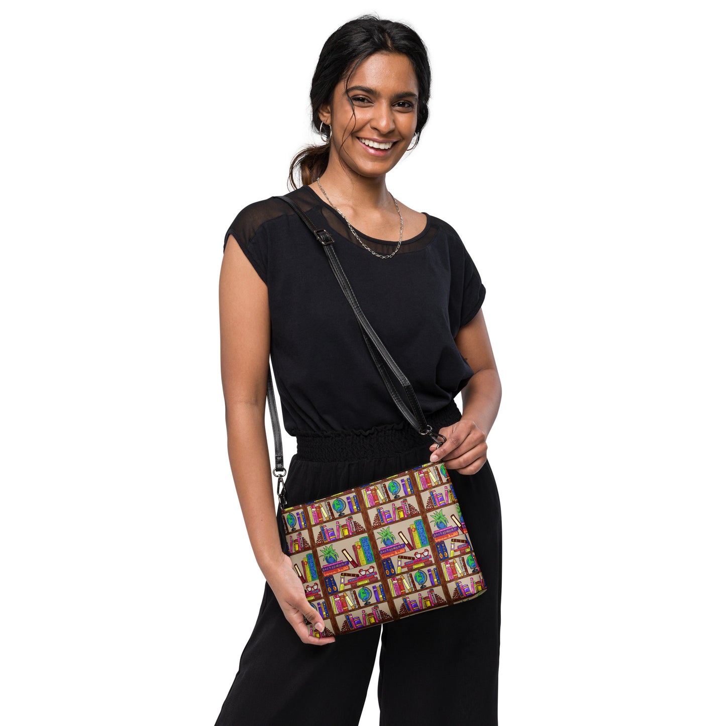Books Crossbody Bag by Selina-Jayne