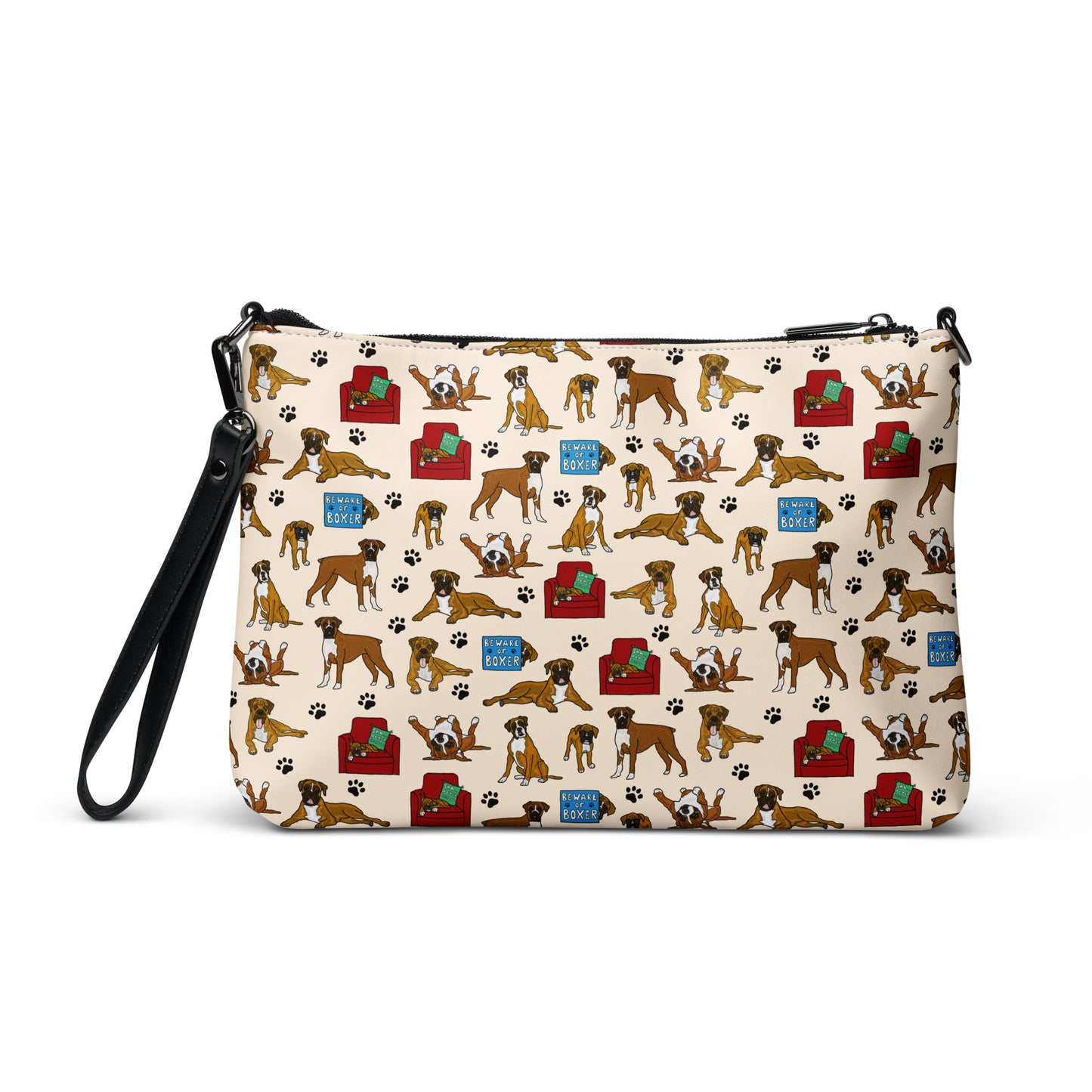 Boxer Dog Crossbody Bag by Selina-Jayne