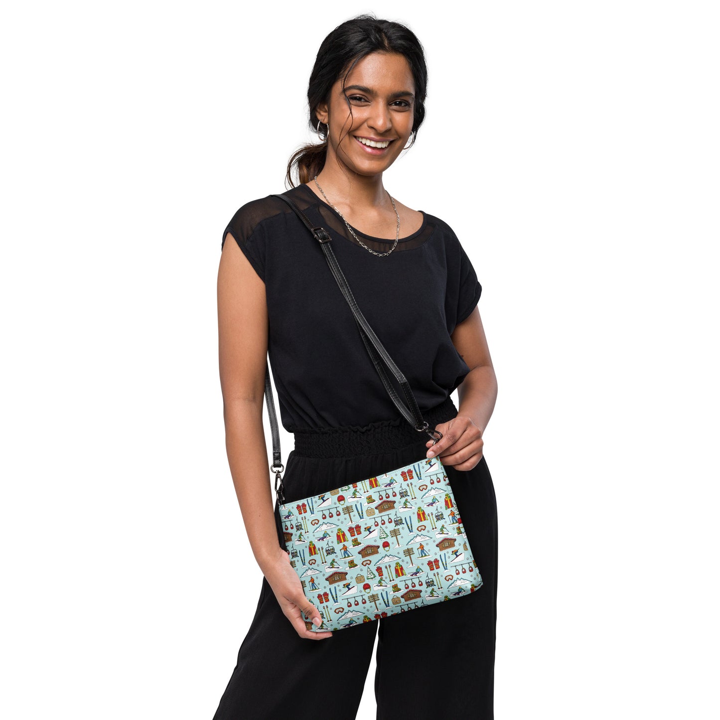 Skiing Crossbody Bag by Selina-Jayne