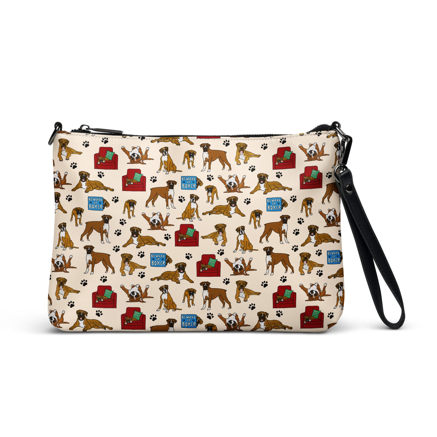 Boxer Dog Crossbody Bag by Selina-Jayne