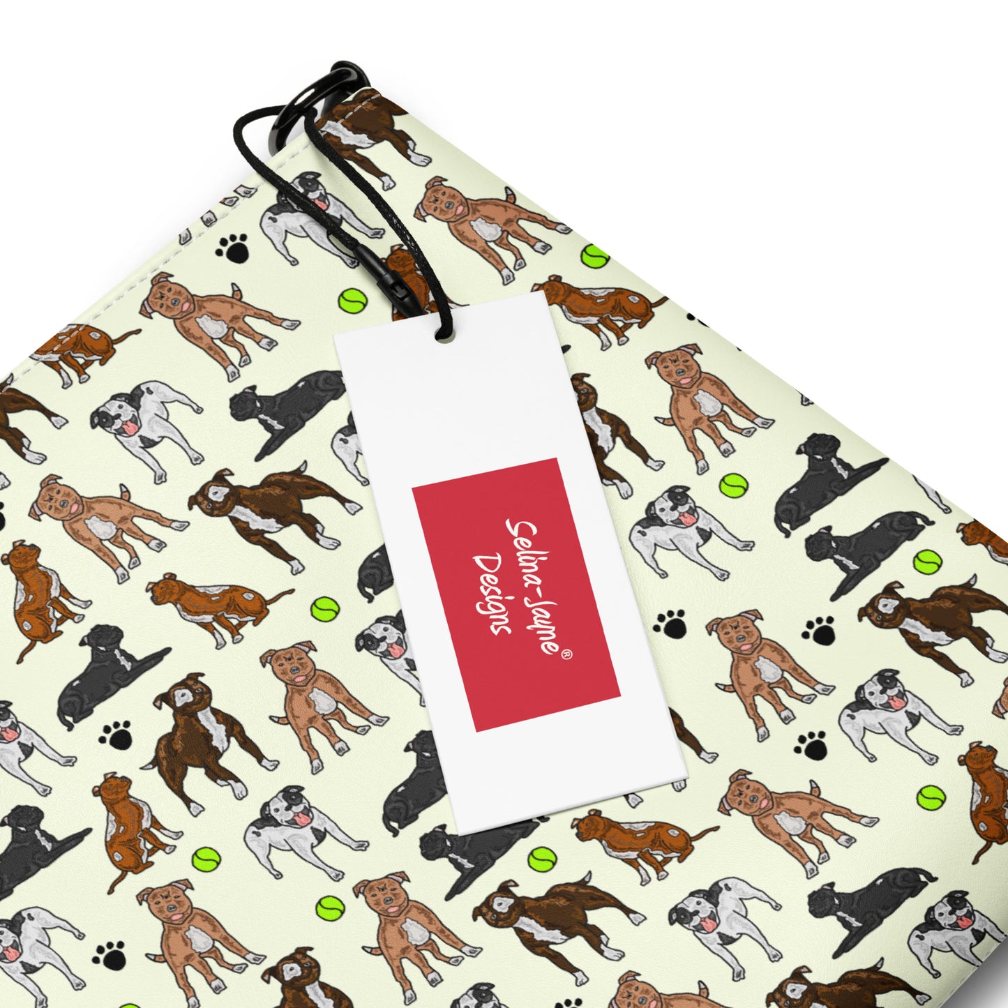 Staffy Dogs Crossbody Bag by Selina-Jayne