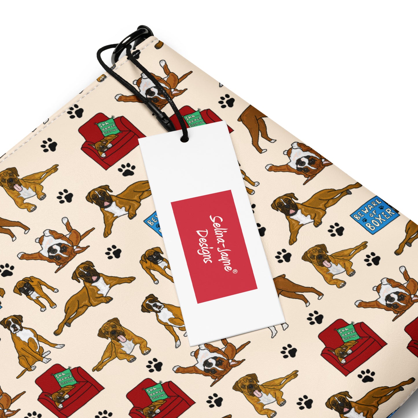 Boxer Dog Crossbody Bag by Selina-Jayne