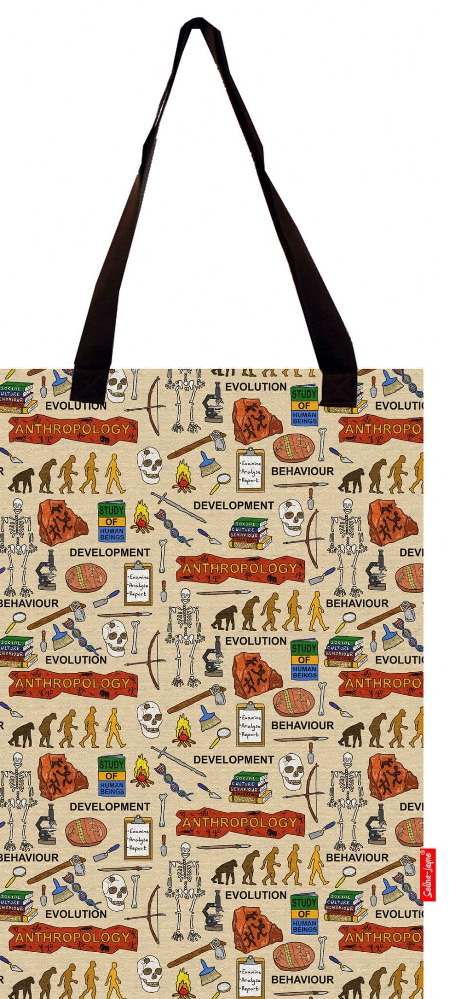 Anthropologist Tote Bag by Selina-Jayne