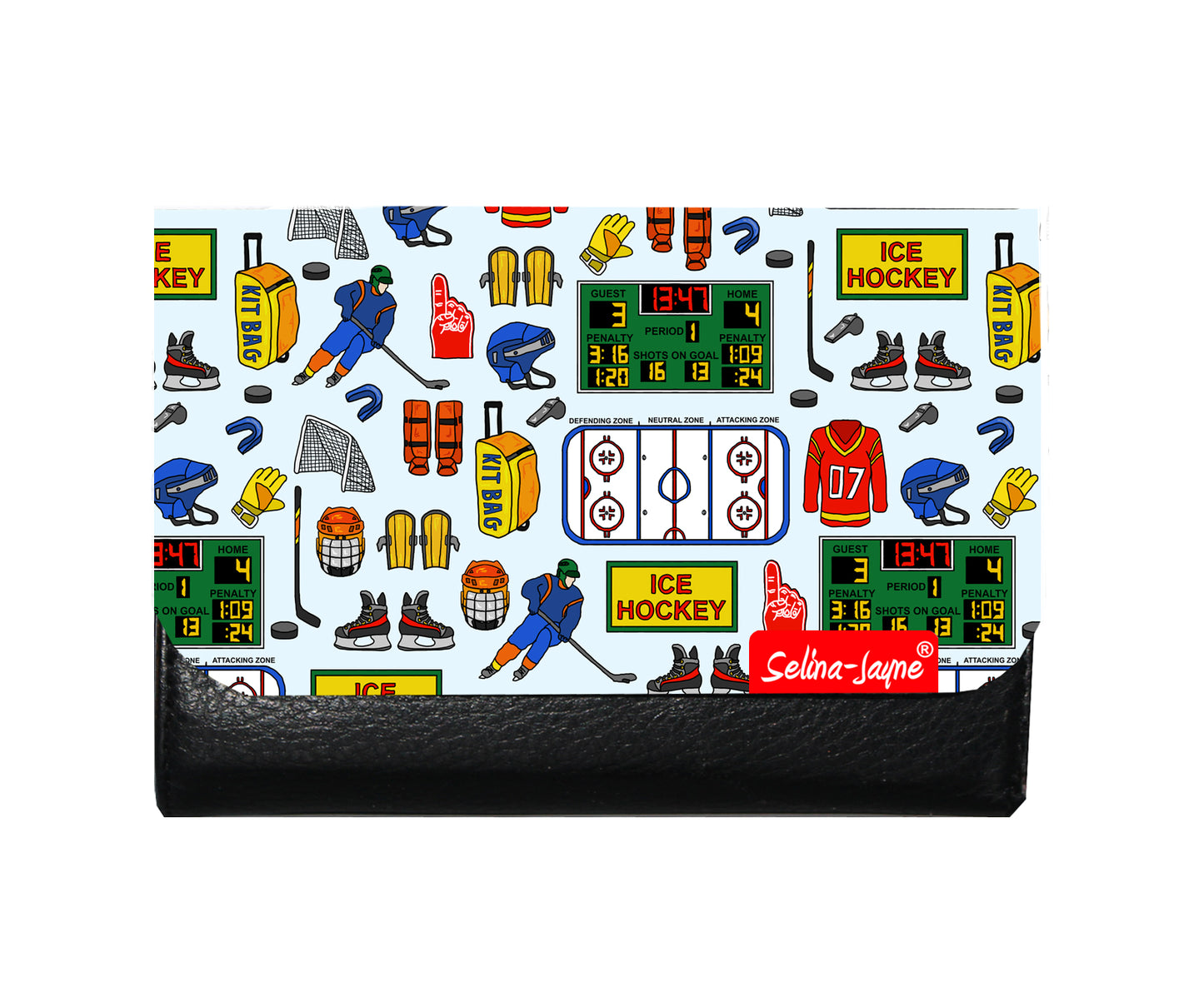 Ice Hockey Ladies Purse by Selina-Jayne