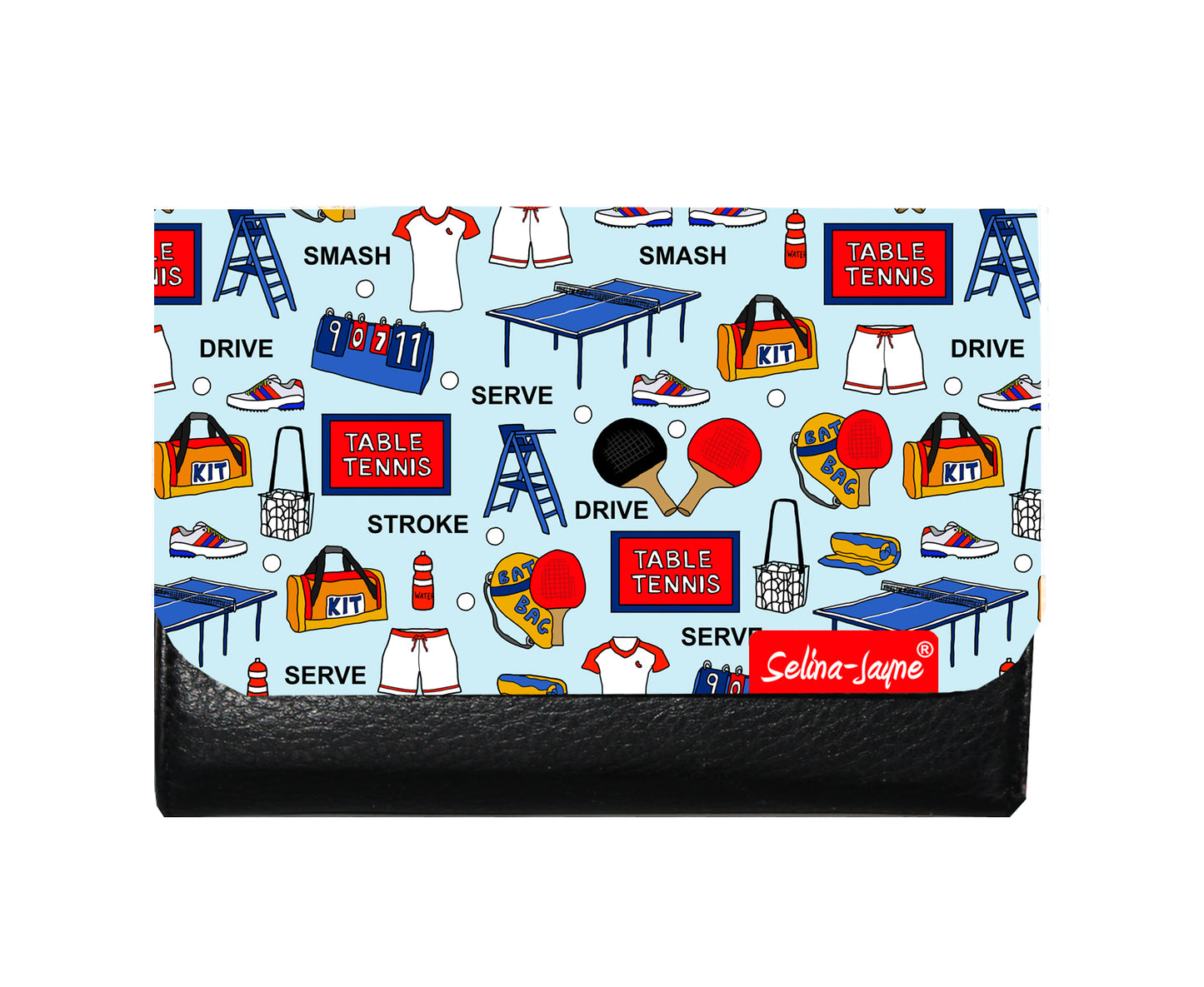 Table Tennis Ladies Purse by Selina-Jayne