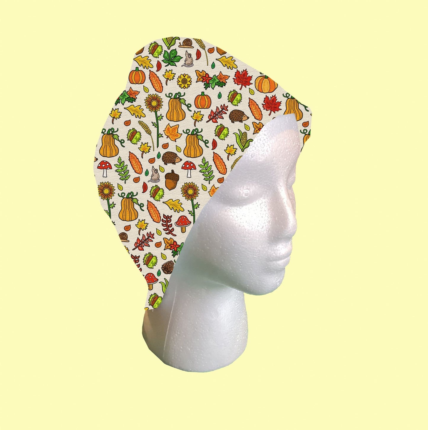 Autumn Meadow Scrub Cap by Selina-Jayne