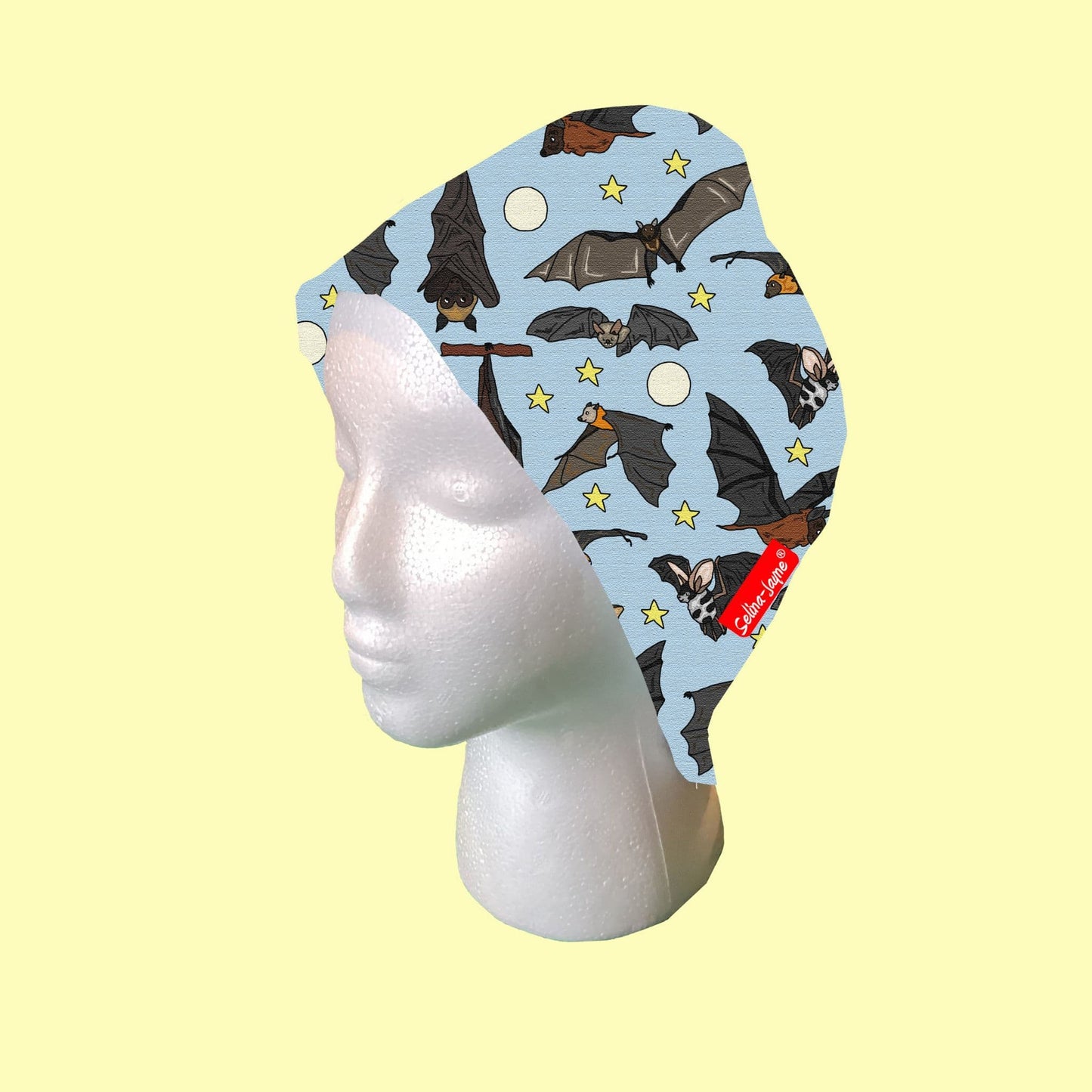 Bats Scrub Cap by Selina-Jayne