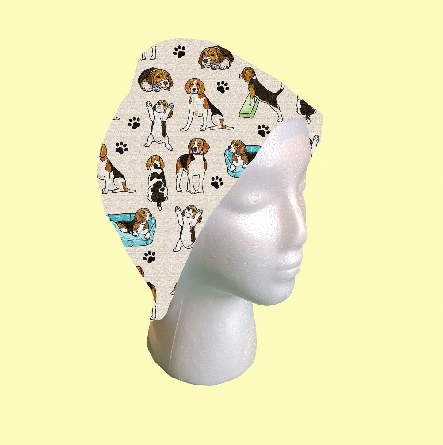 Beagles Scrub Cap by Selina-Jayne