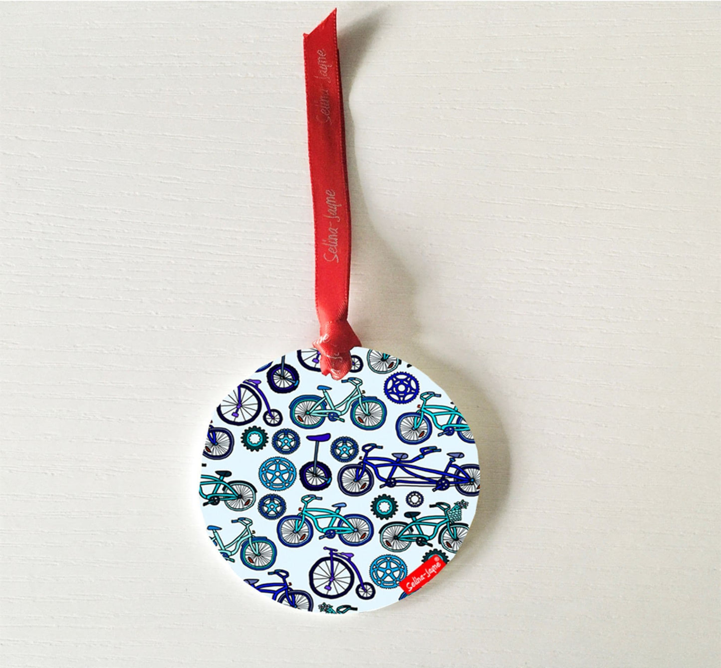 Bicycles Hanging Decoration by Selina-Jayne