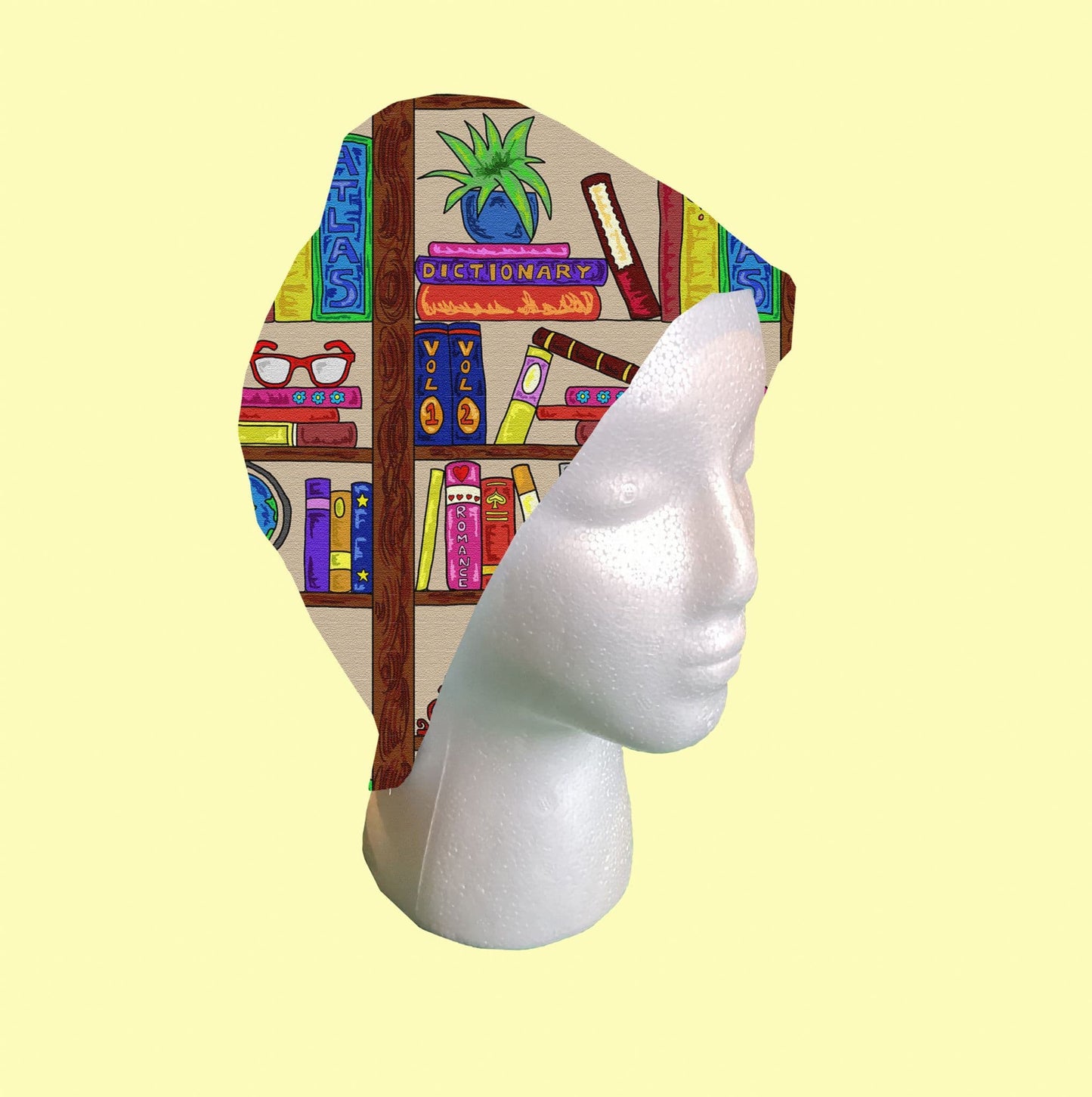 Books Scrub Cap by Selina-Jayne