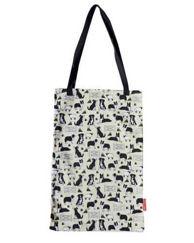 Border Collie Dogs Tote Bag by Selina-Jayne