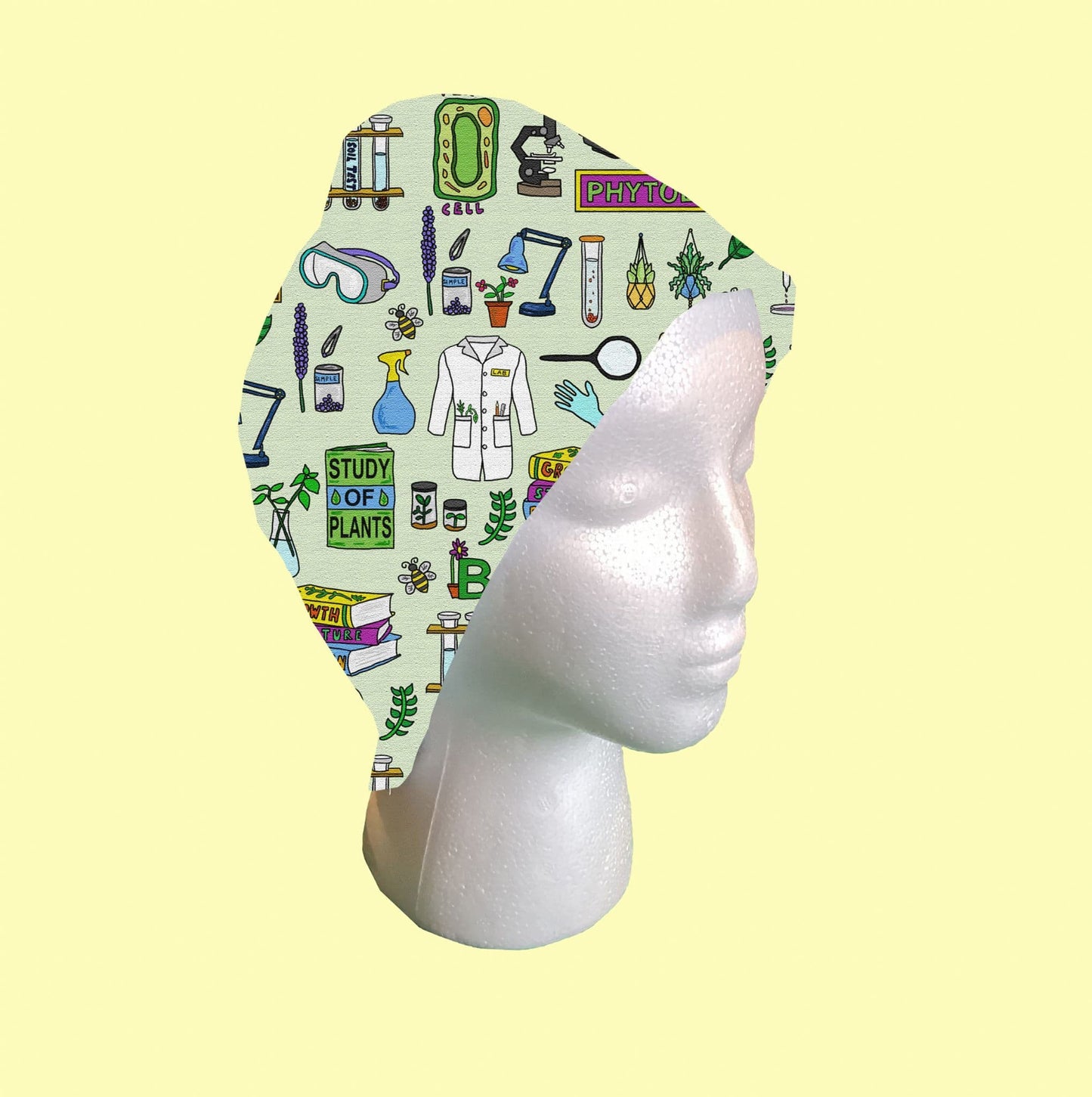 Botanist Scrub Cap by Selina-Jayne