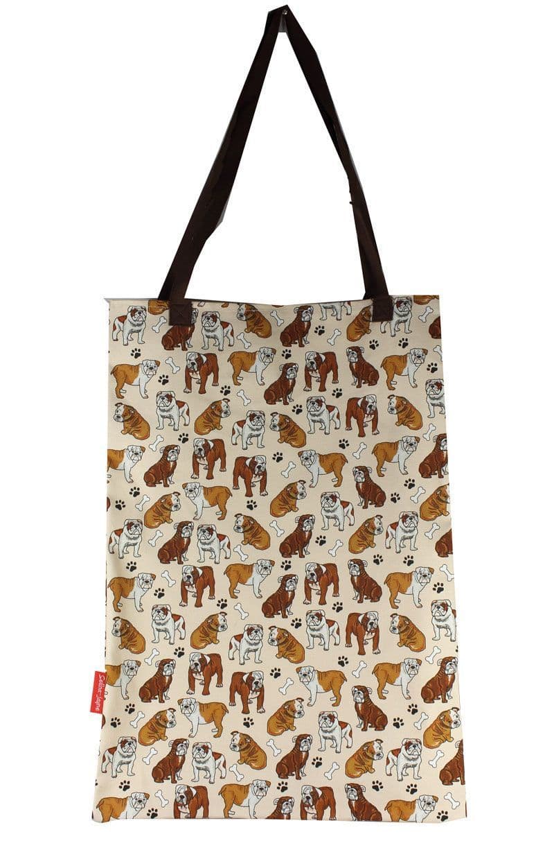 Bulldog Tote Bag by Selina-Jayne