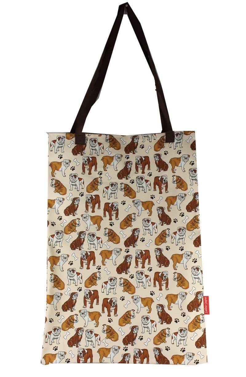 Bulldog Tote Bag by Selina-Jayne