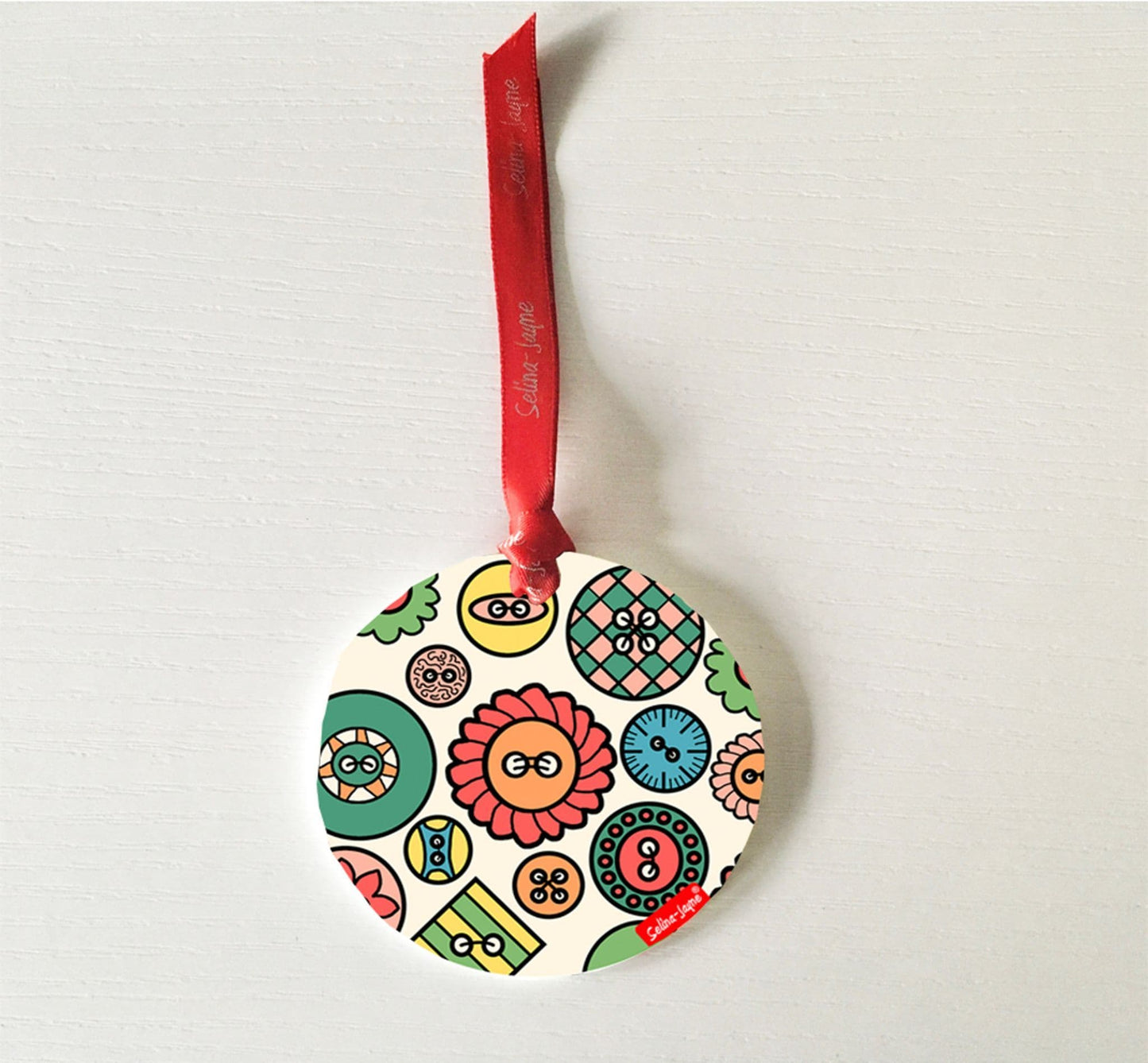 Buttons Hanging Decoration by Selina-Jayne