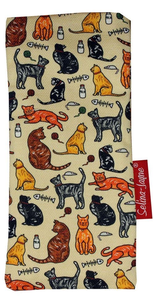 Cats Soft Glasses Case by Selina-Jayne