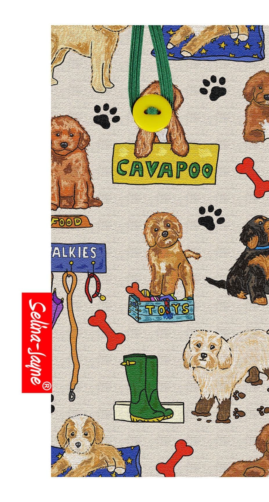 Cavapoo Soft Glasses Case by Selina-Jayne