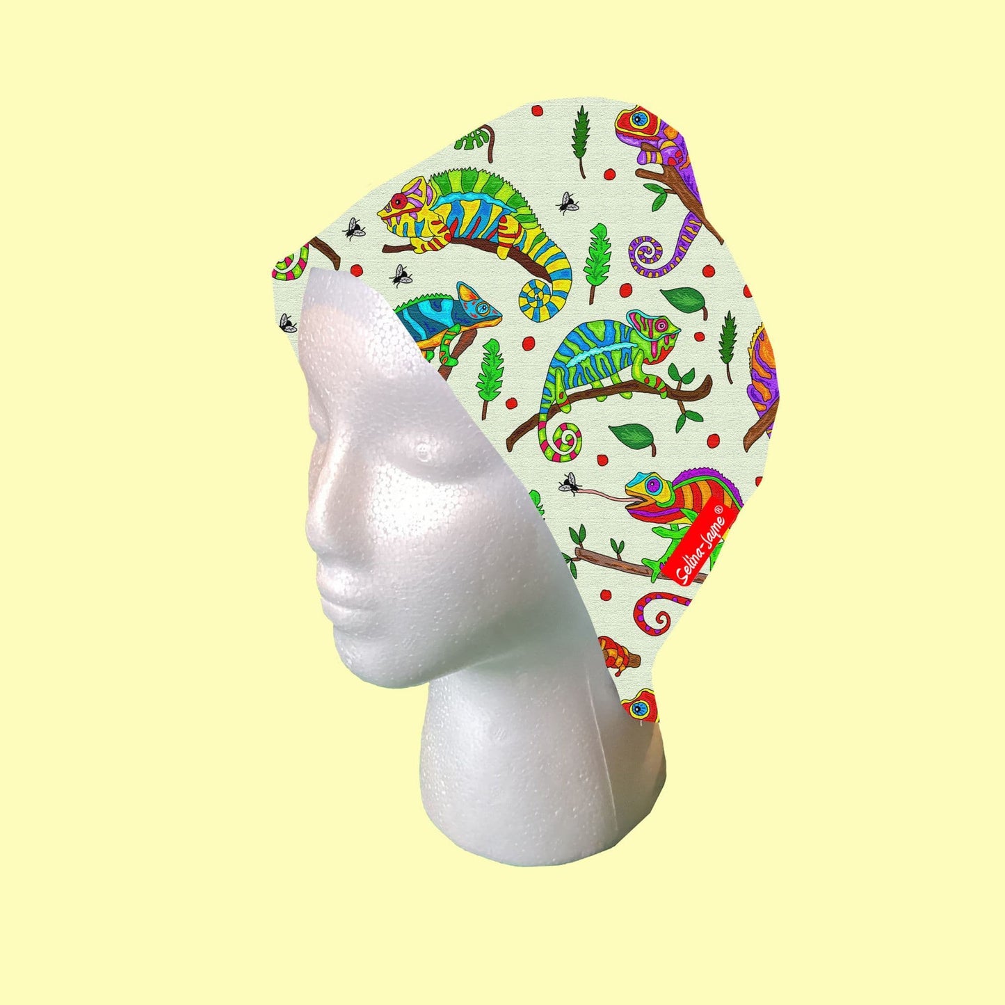 Chameleon Scrub Cap by Selina-Jayne