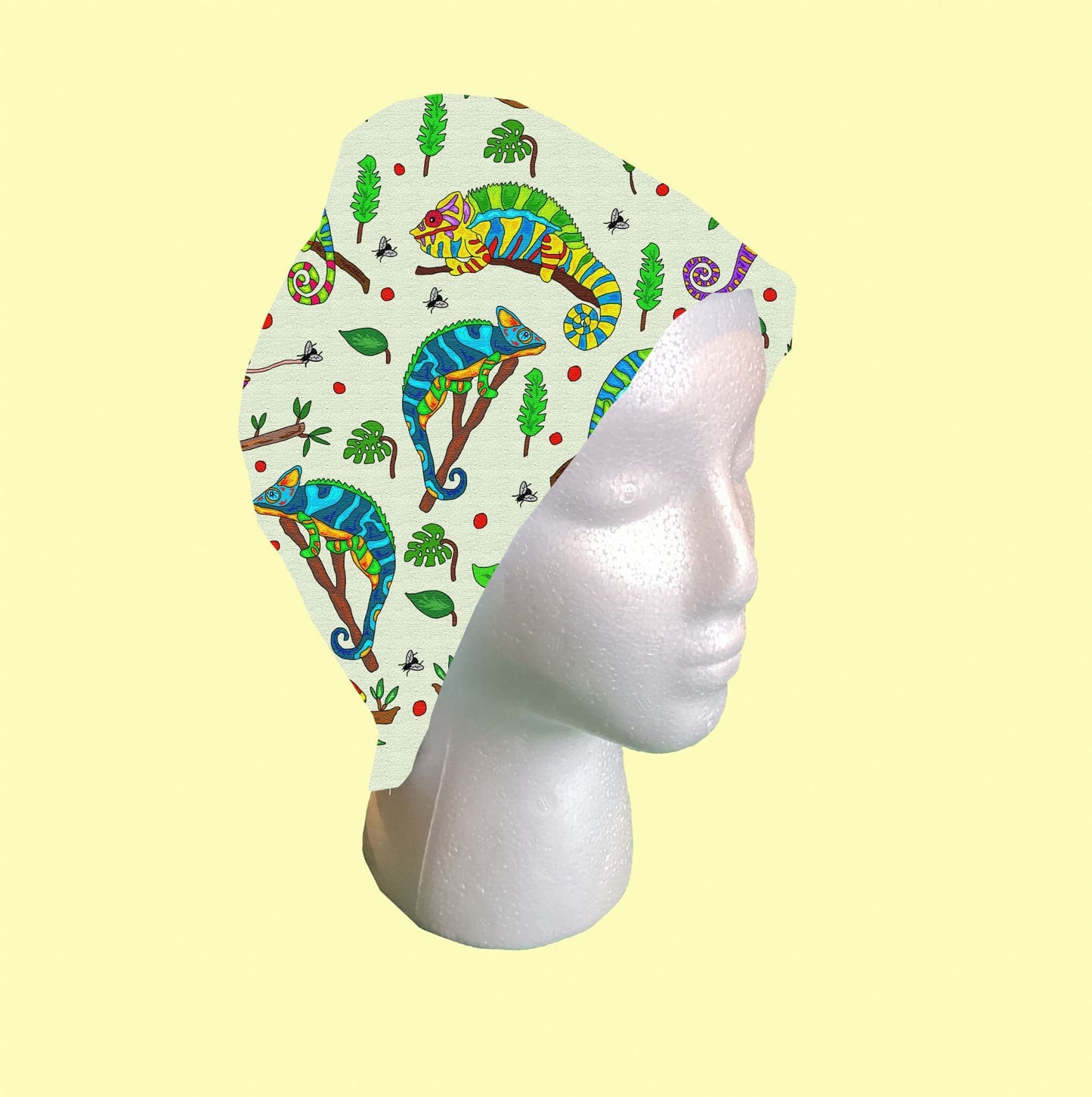 Chameleon Scrub Cap by Selina-Jayne