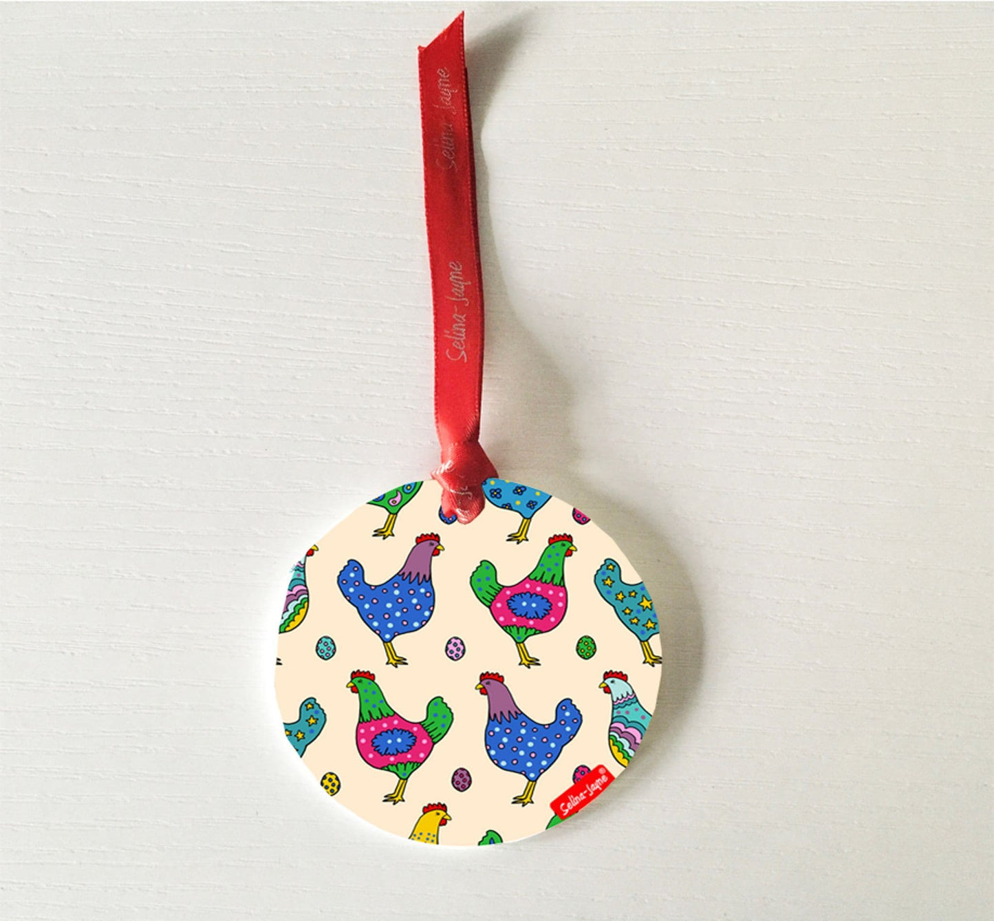 Chickens Hanging Decoration by Selina-Jayne