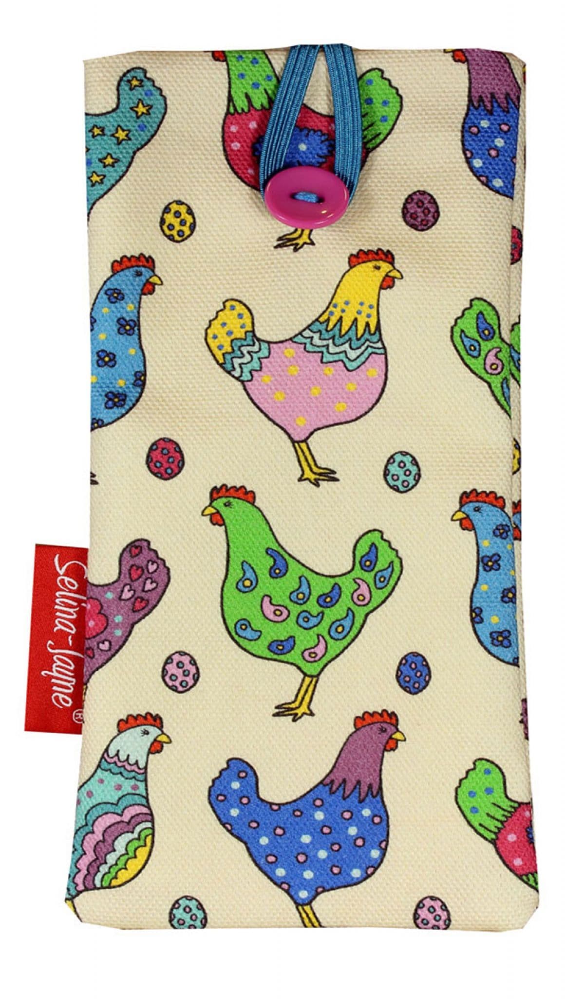 Chickens Soft Glasses Case by Selina-Jayne