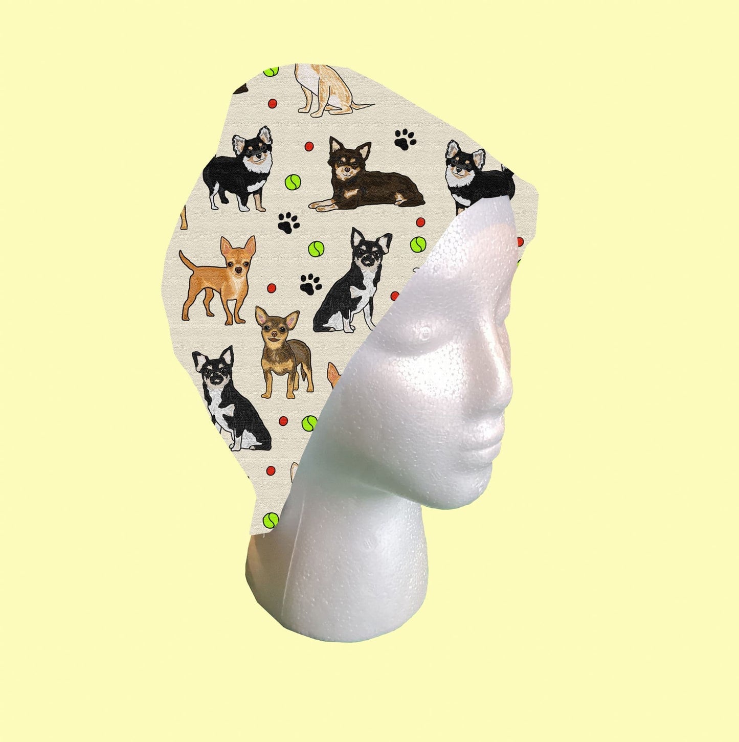 Chihuahua Scrub Cap by Selina-Jayne