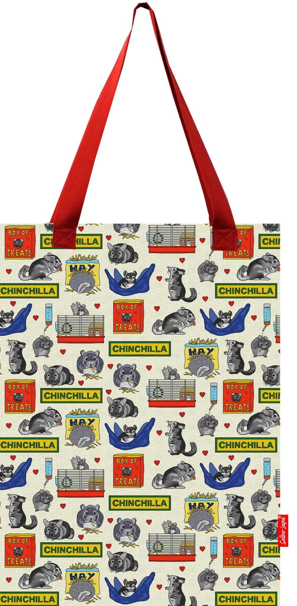 Chinchilla Tote Bag by Selina-Jayne