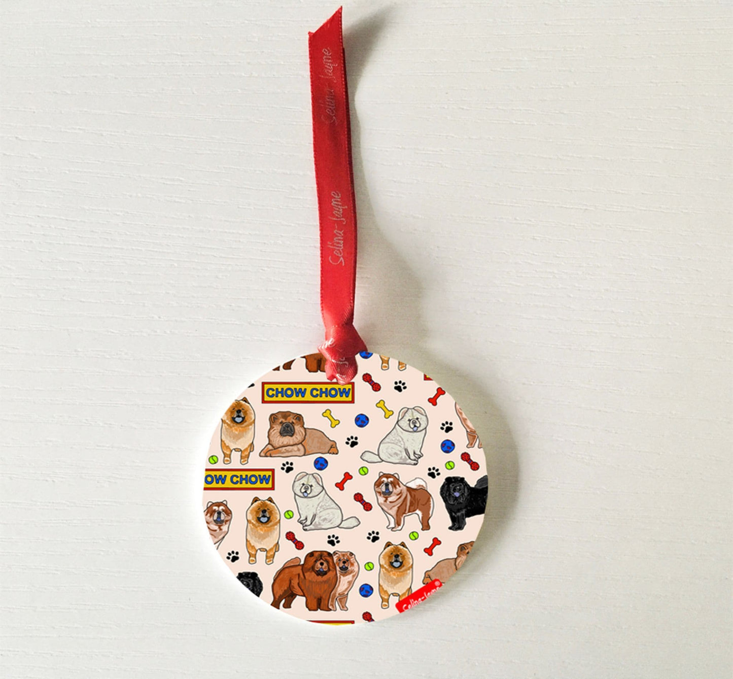 Chow Chow Hanging Decoration by Selina-Jayne