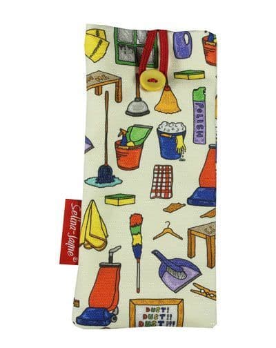 Cleaner Soft Glasses Case by Selina-Jayne
