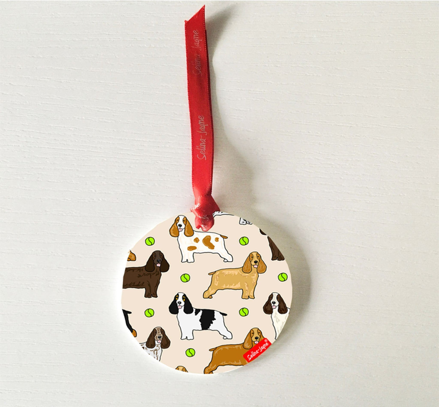 Cocker Spaniel Hanging Decoration by Selina-Jayne