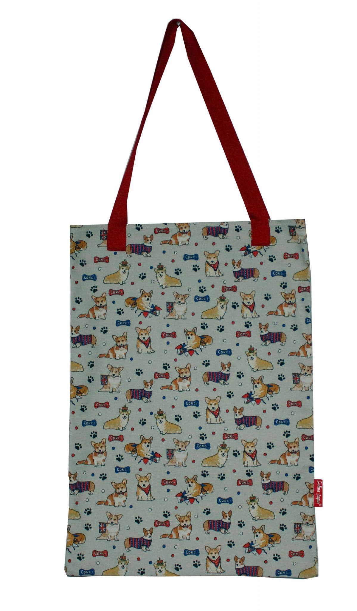 Corgi Dogs Tote Bag by Selina-Jayne