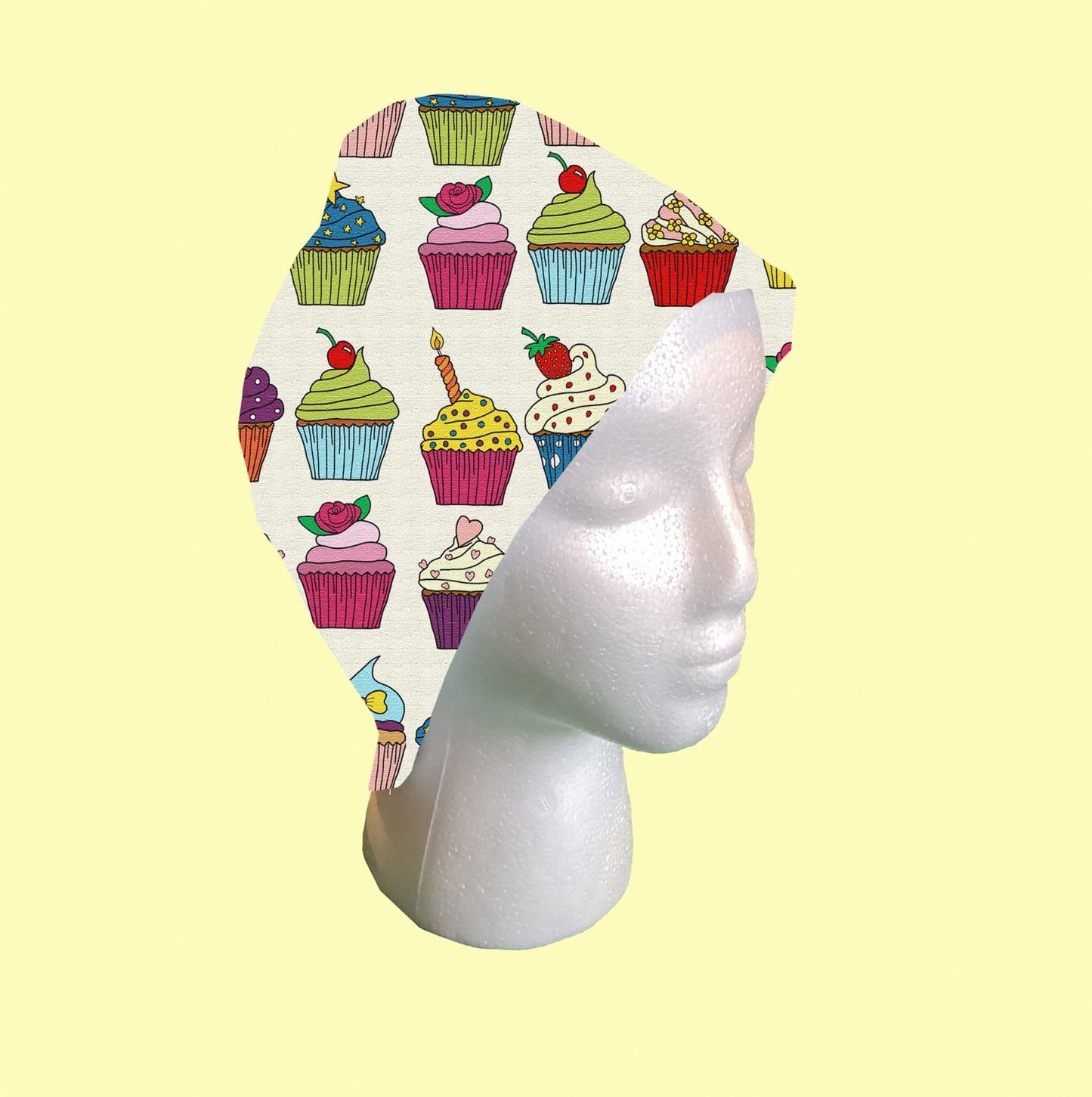 Cupcakes Scrub Cap by Selina-Jayne