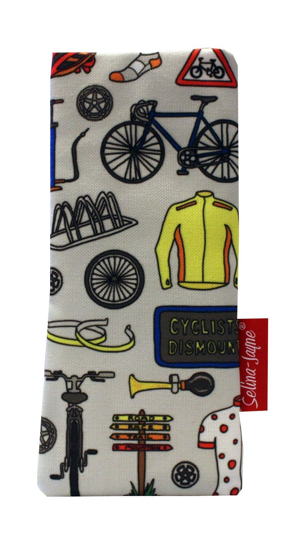 Cycling Soft Fabric Glasses Case by Selina-Jayne