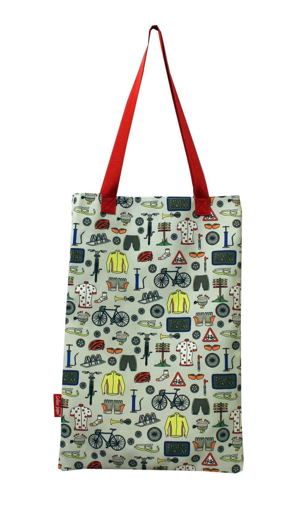 Cycling Tote Bag by Selina-Jayne
