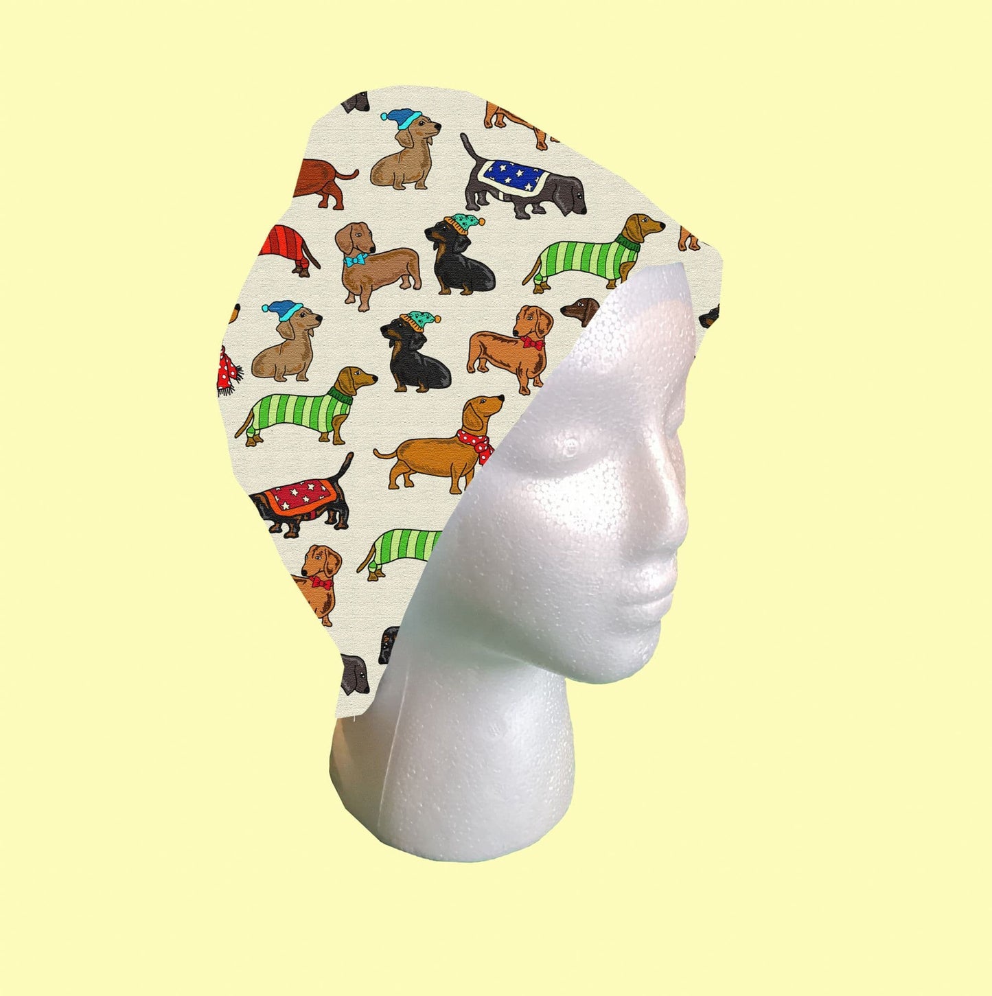 Dachshunds Scrub Cap by Selina-Jayne